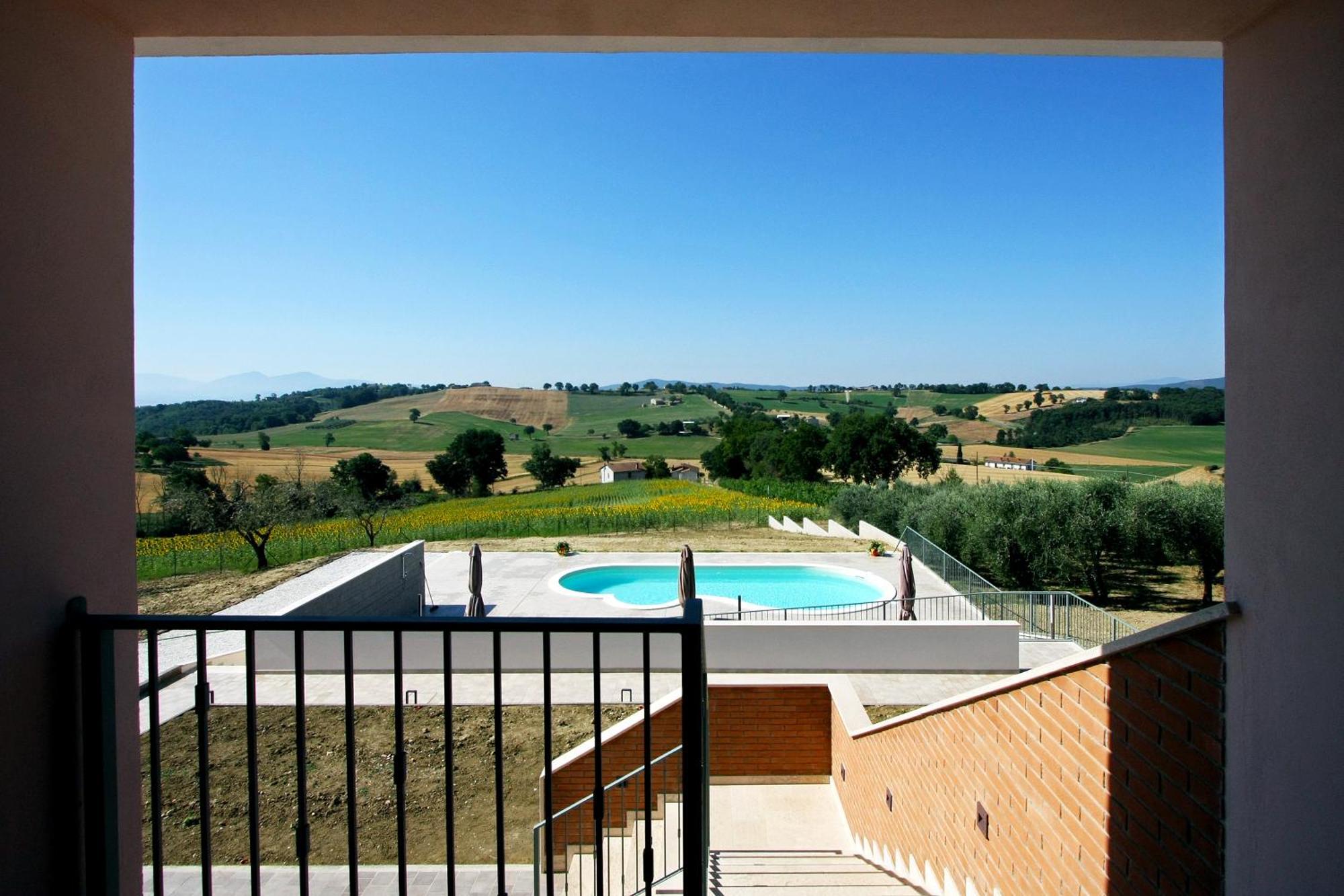 Villa La Collina Del Girasole à Montecastrilli Extérieur photo
