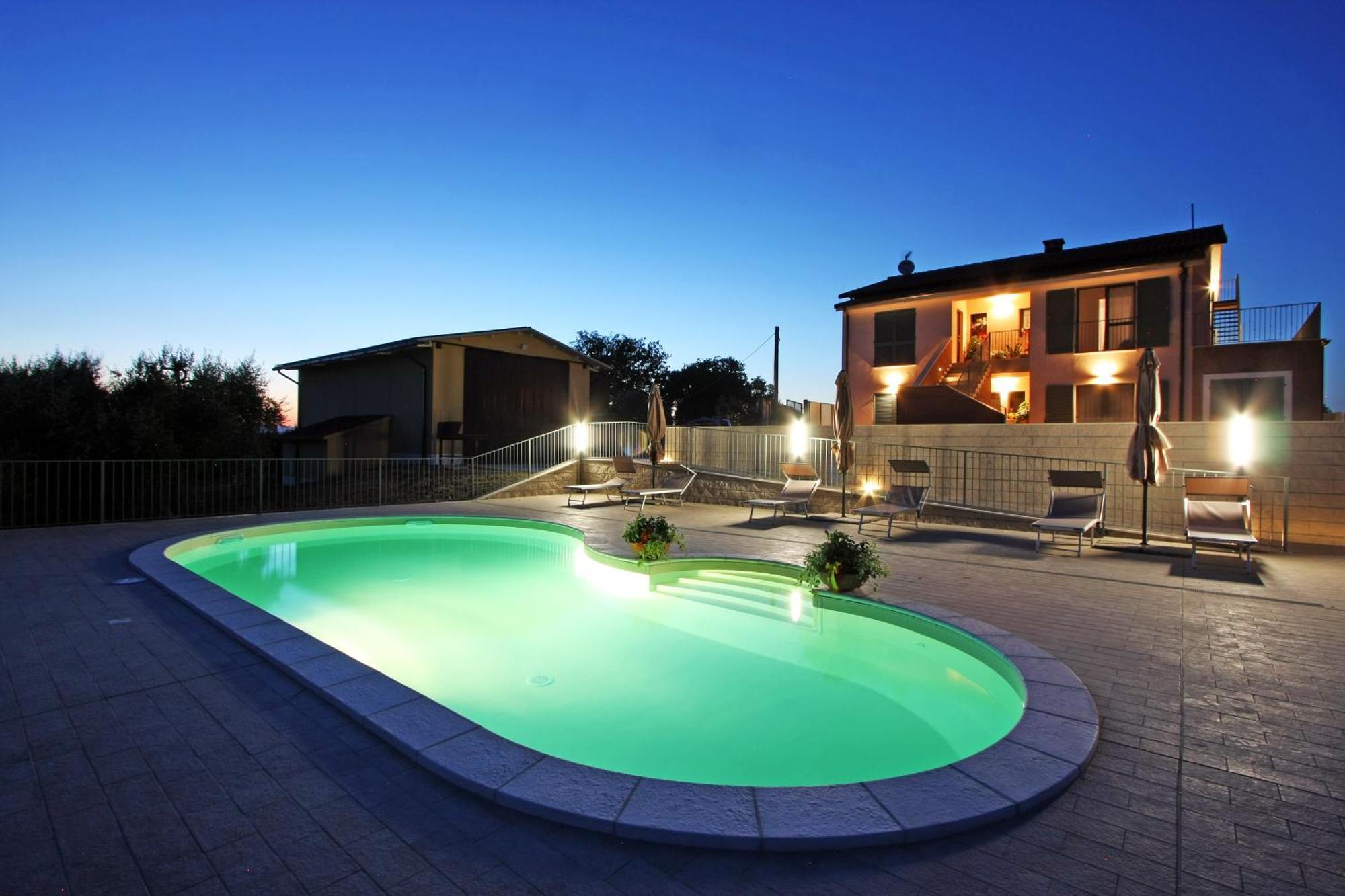 Villa La Collina Del Girasole à Montecastrilli Extérieur photo